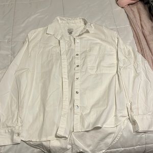 A New Day White Button Up
